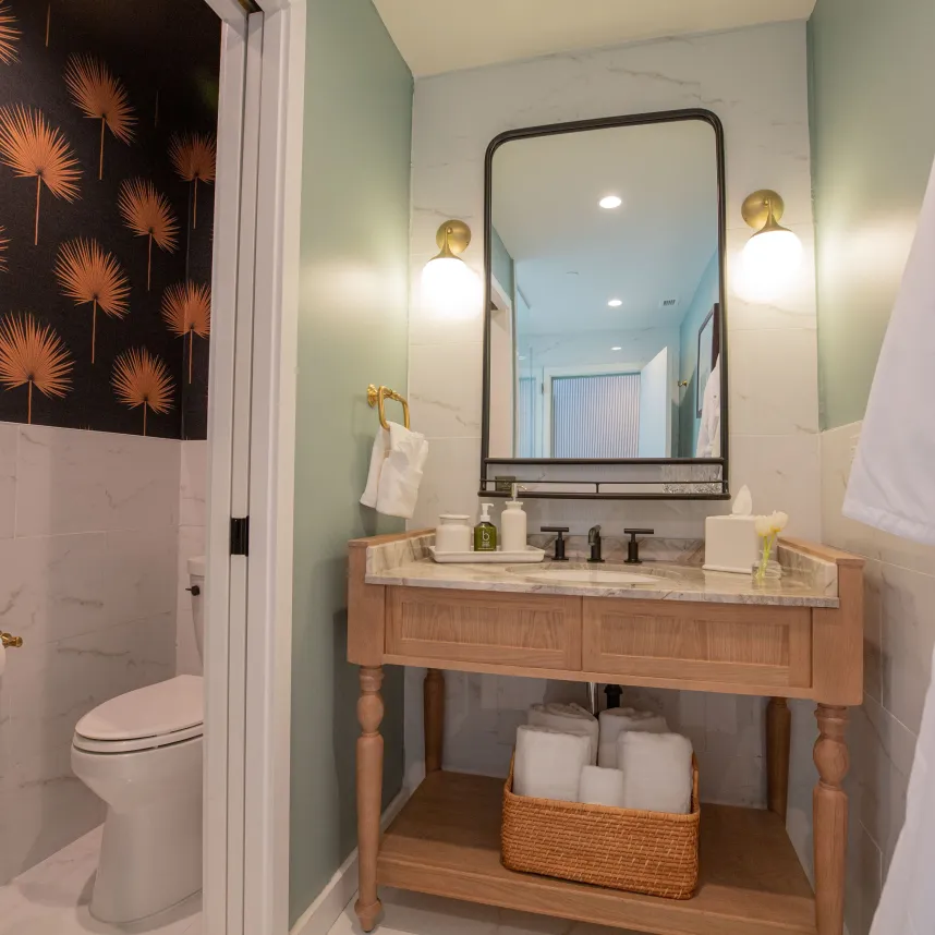 Photo of a bathroom