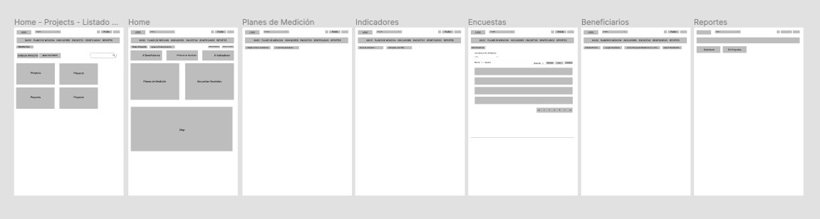 Mockups that show mid-fi app look and feel
