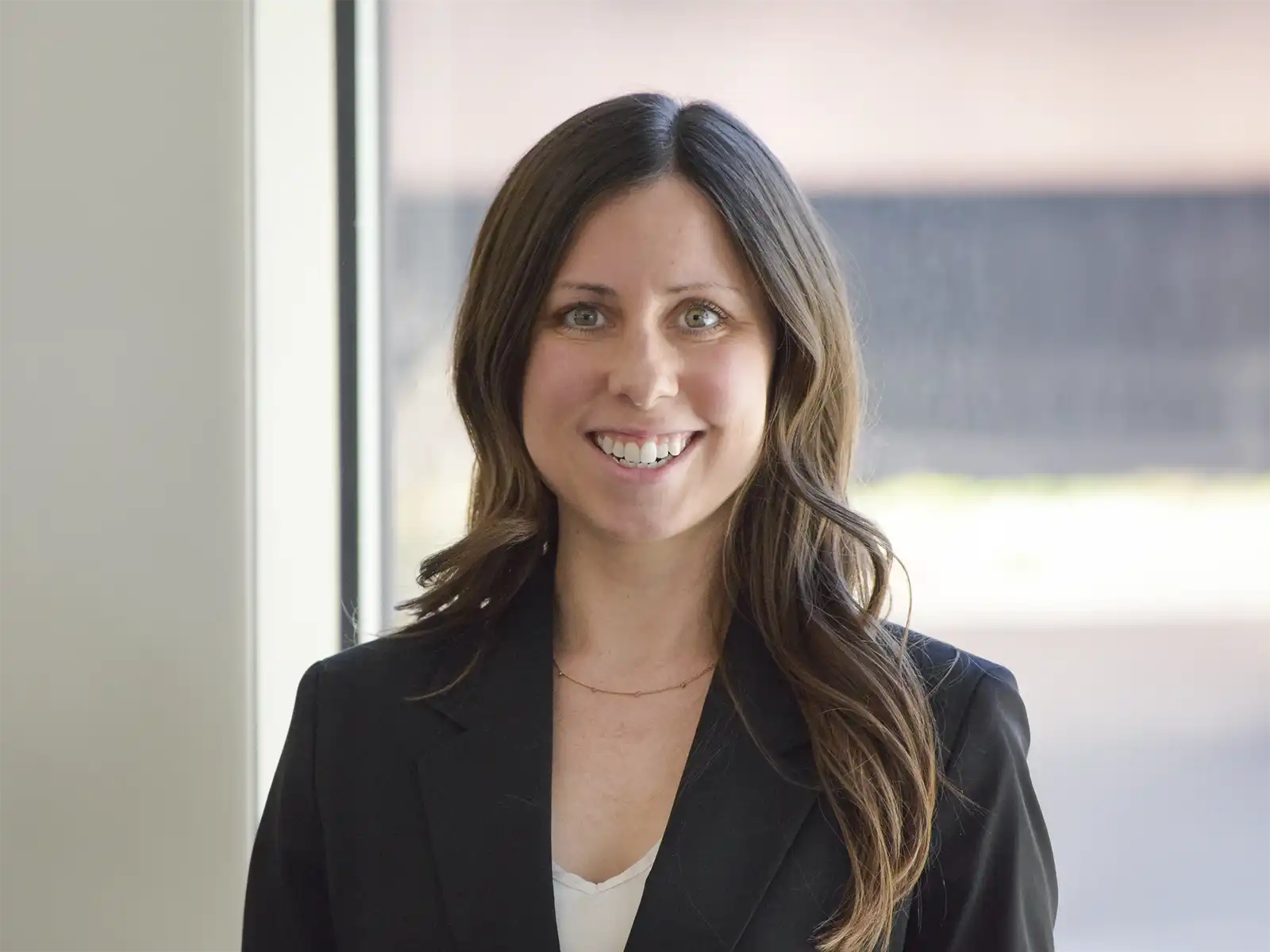 Professional headshot of Morgan Nyerick, Director of Connecticut Statewide Marketing & Tourism, smiling in a black blazer.