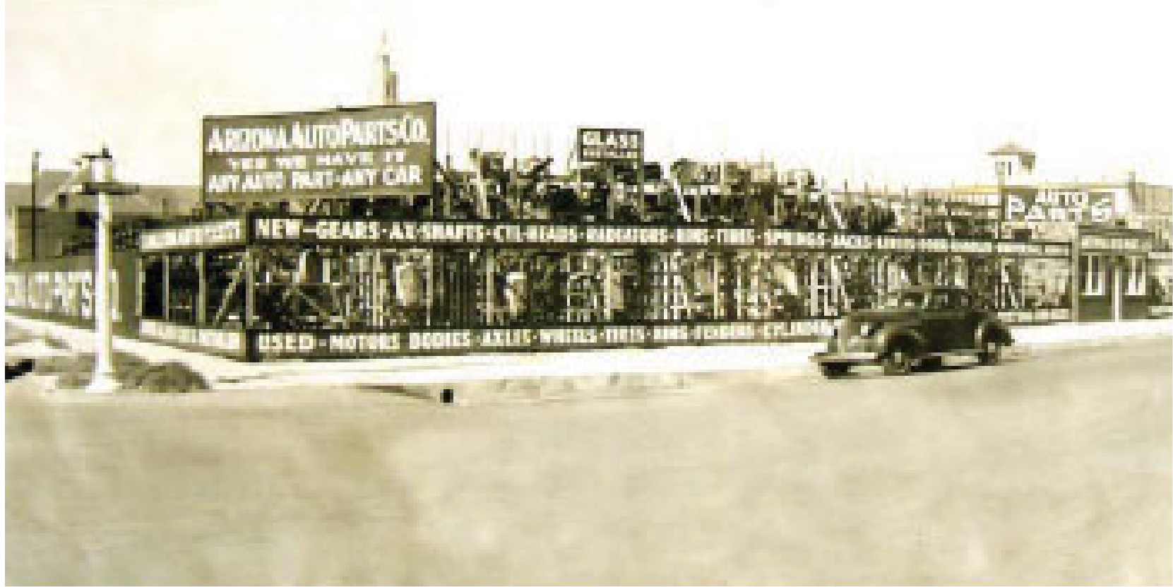 Arizona Auto Parts in the past