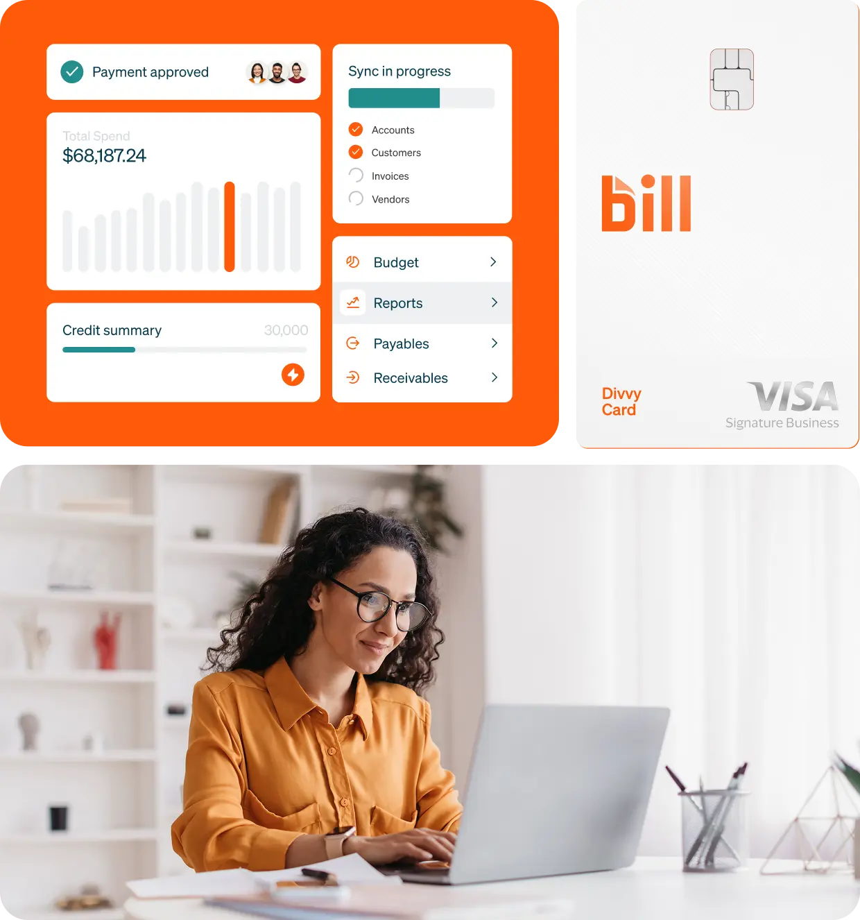 BILL vs Brex Hero featuring the BILL Divvy Card