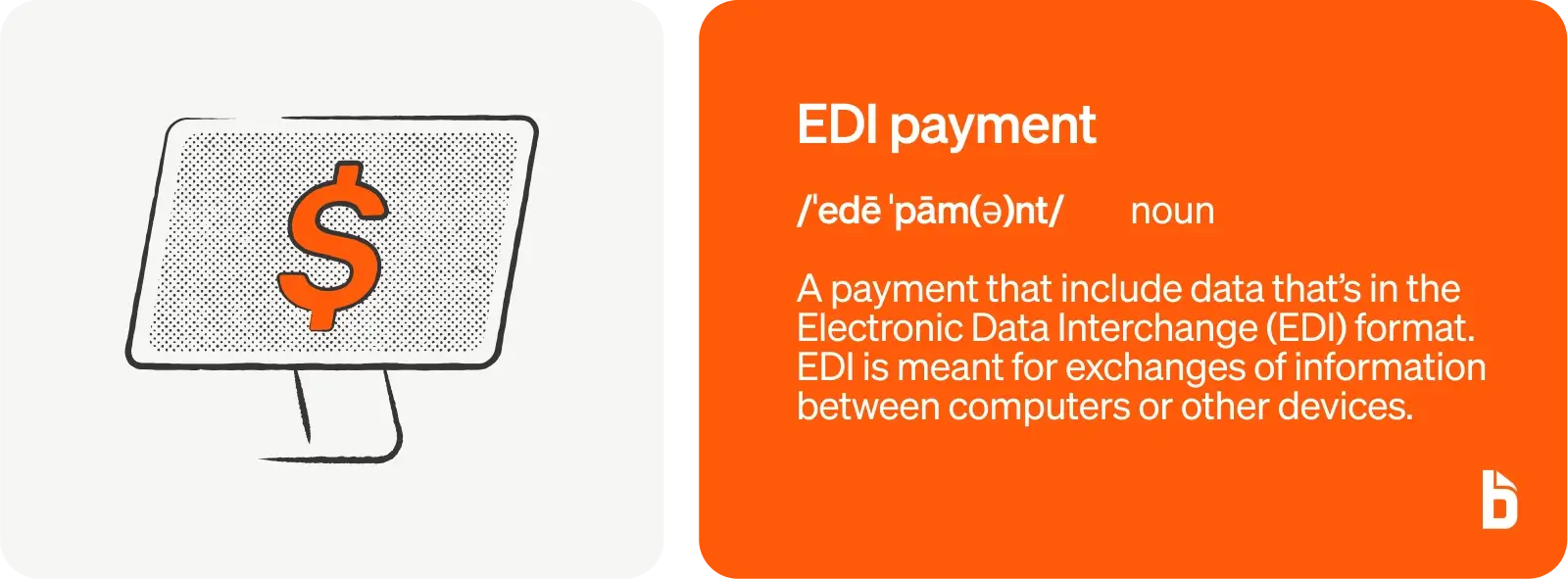 What is an EDI payment?