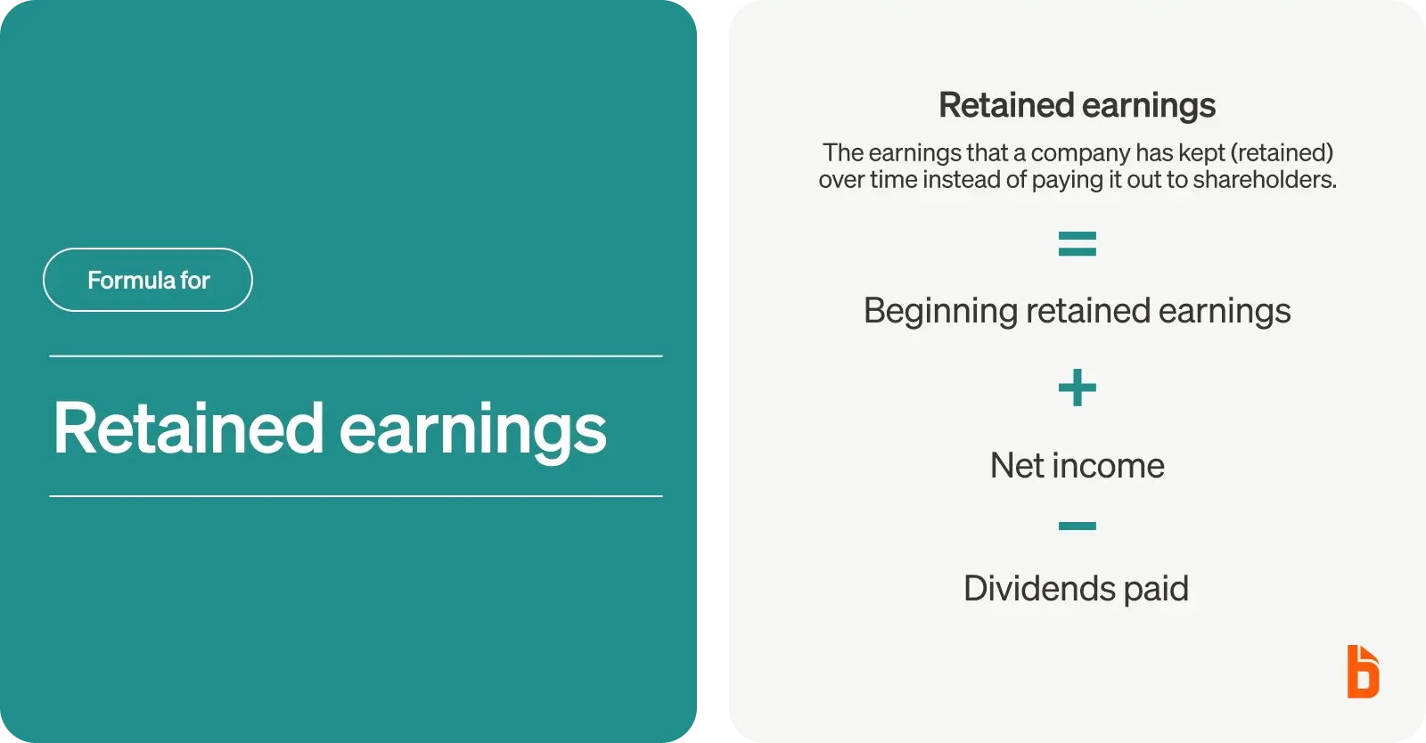 Retained earnings formula