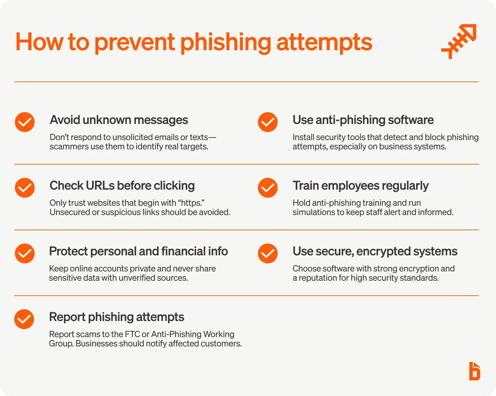 How to prevent phishing attempts