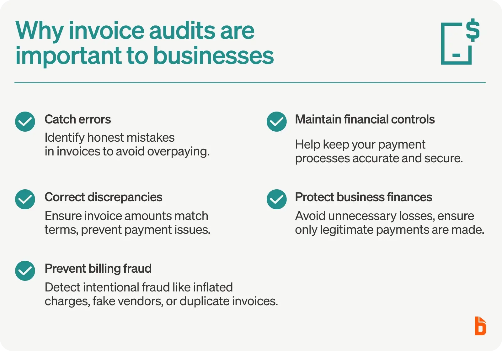 Why invoice audits are important to businesses