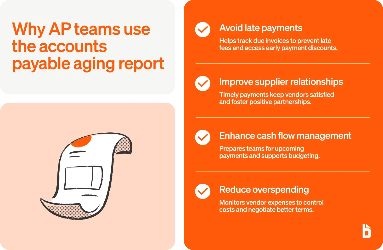 Why AP teams use the accounts payable aging report