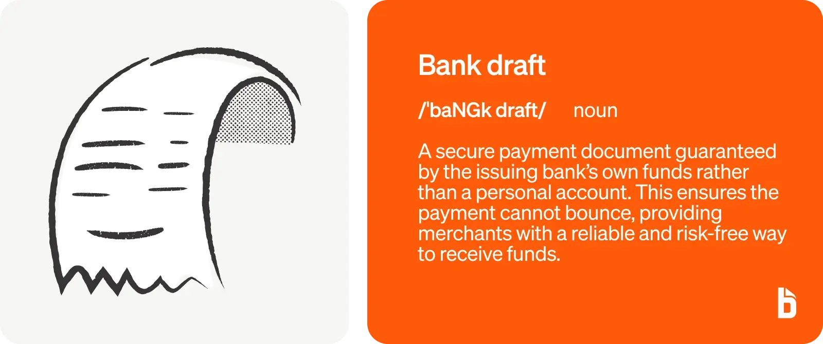 Definition of bank draft