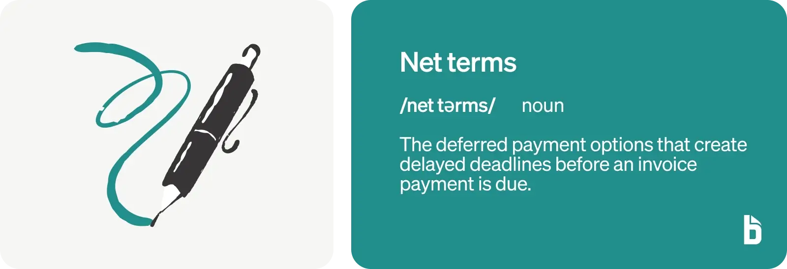 Definition of net terms