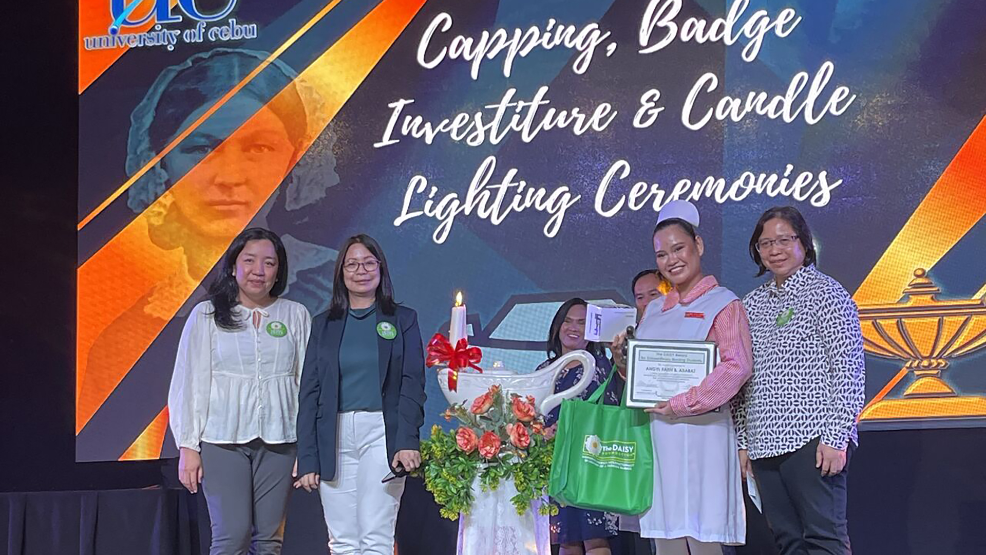 Angyl Fayth Awarded Health Carousel's 100th DAISY Award