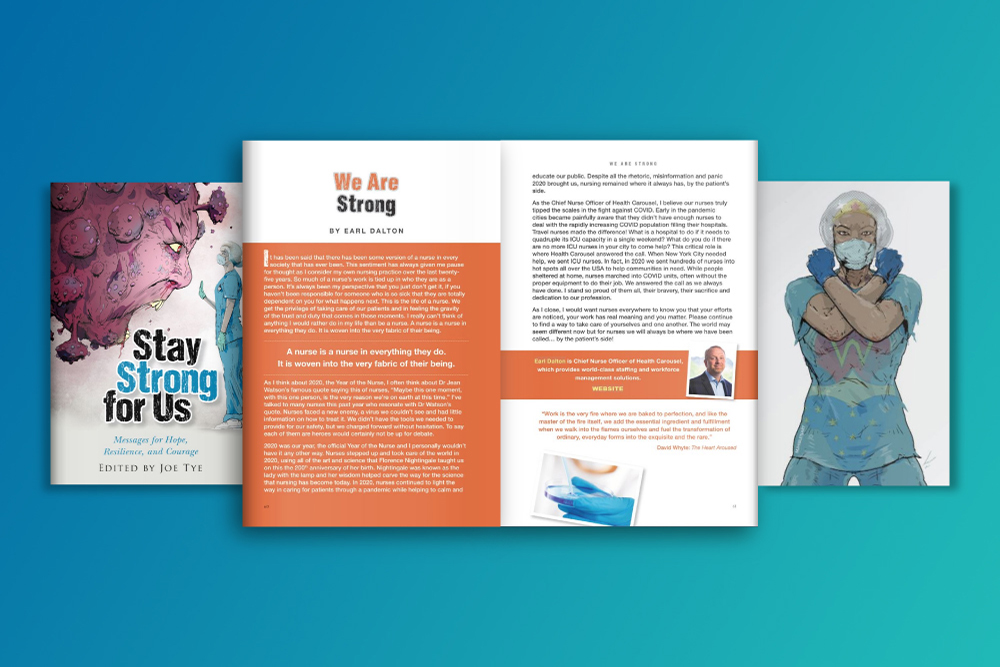 Earl Dalton shares message in Stay Strong For Us eBook