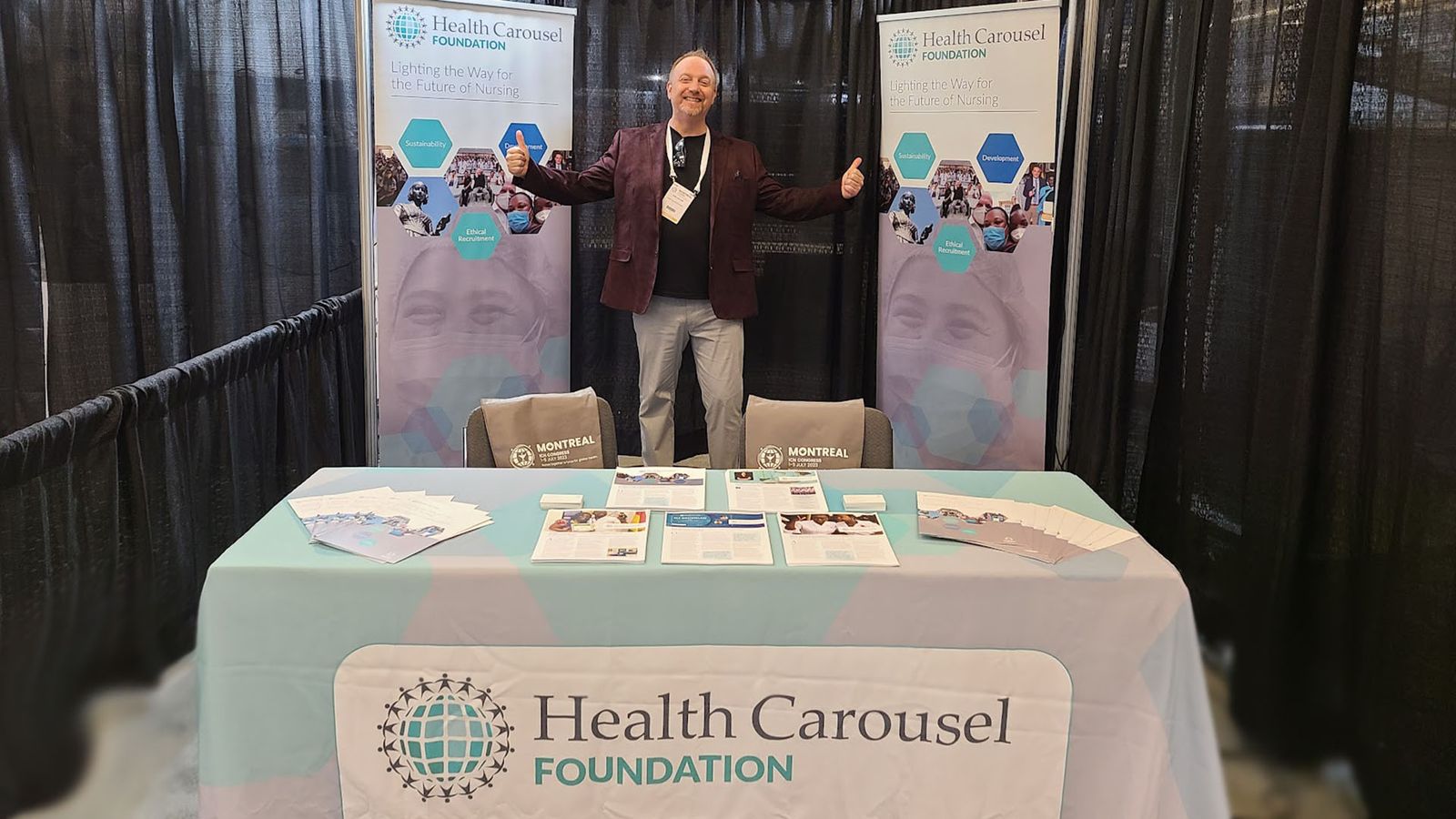 Health Carousel Foundation Attends ICN Congress 2023