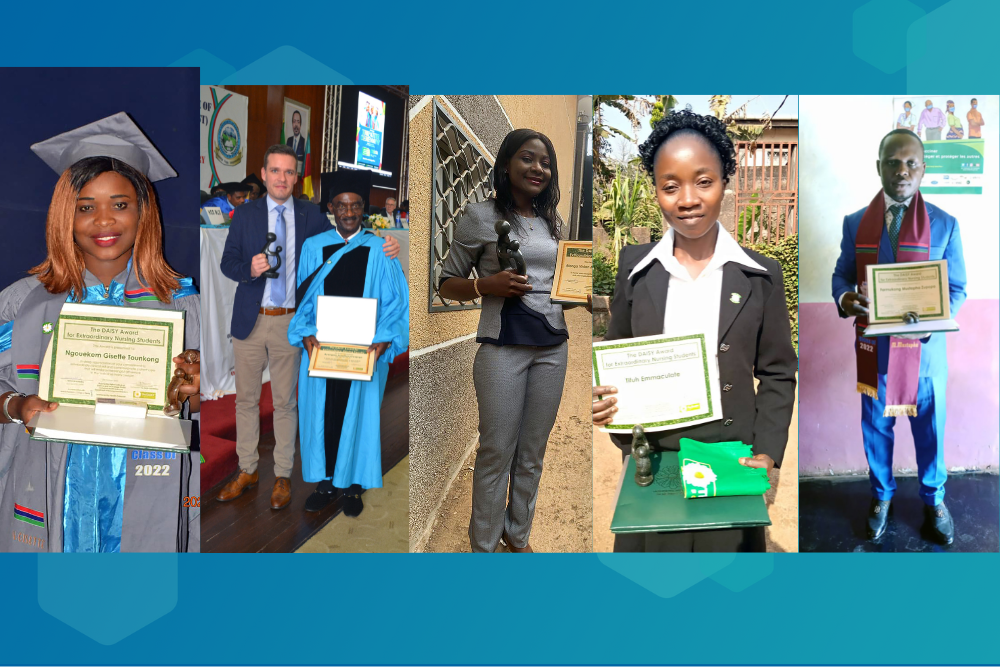 Health Carousel Supports DAISY Awards in Cameroon