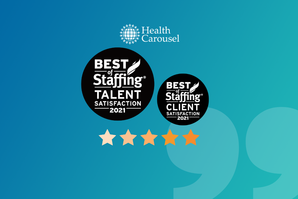 Health Carousel Wins Best in Staffing Awards for Excellence in Service to our Clients & Healthcare Providers