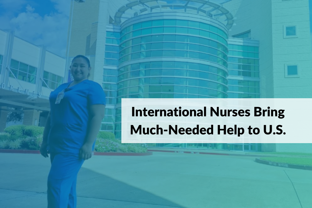 International Nurses Bring Much-Needed Help to U.S.