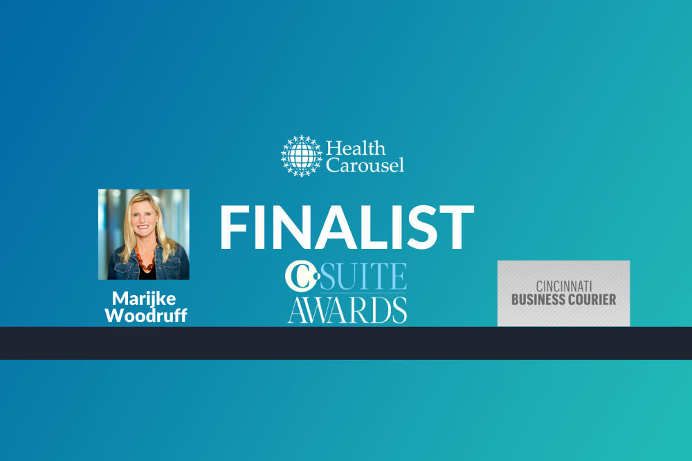 Marijke Woodruff, Chief People Officer of Health Carousel honored as finalist in C-Suite Awards