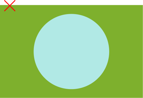 Do not use solid colors outside of the brand color palettes example