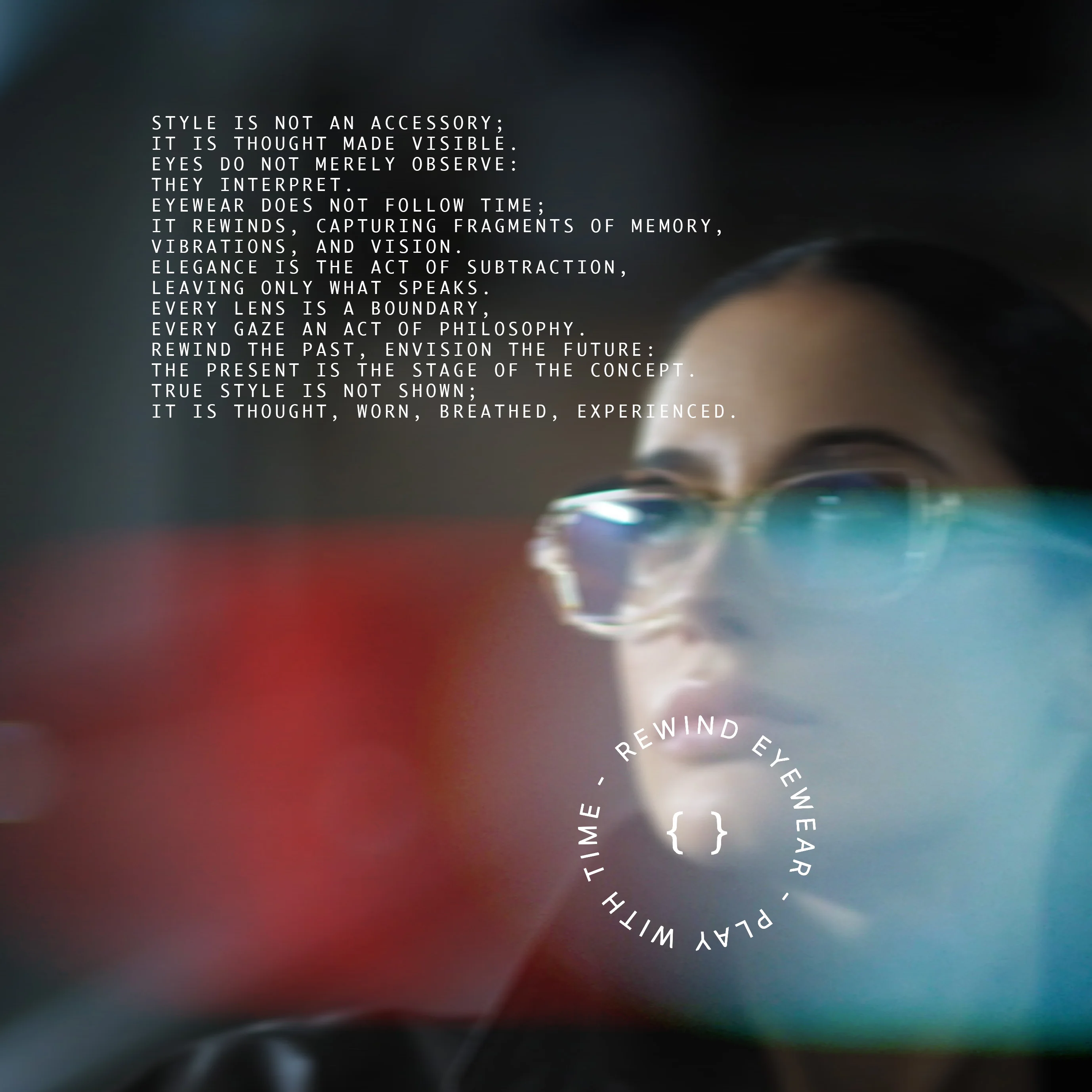 rewind eyewear, eyewear fashion, made in italy 