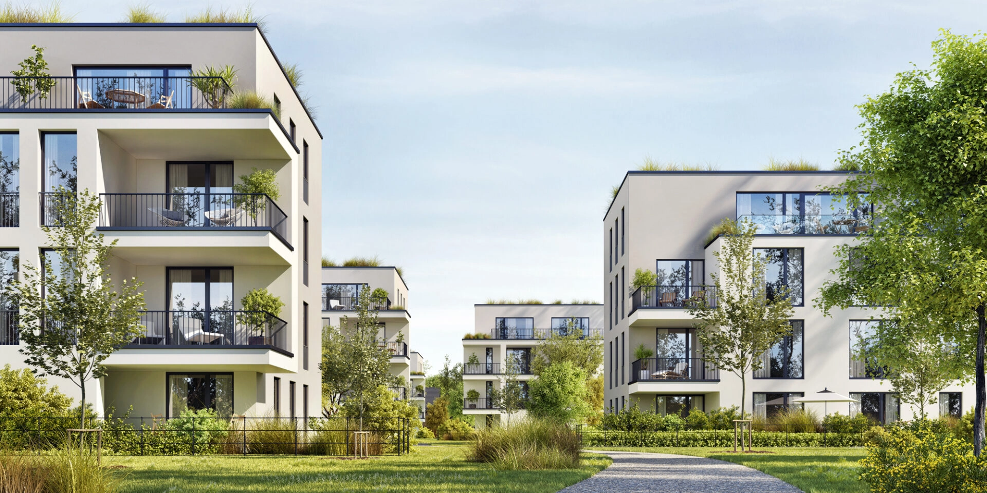Energy-Efficient Designs for Multi-Unit Developments