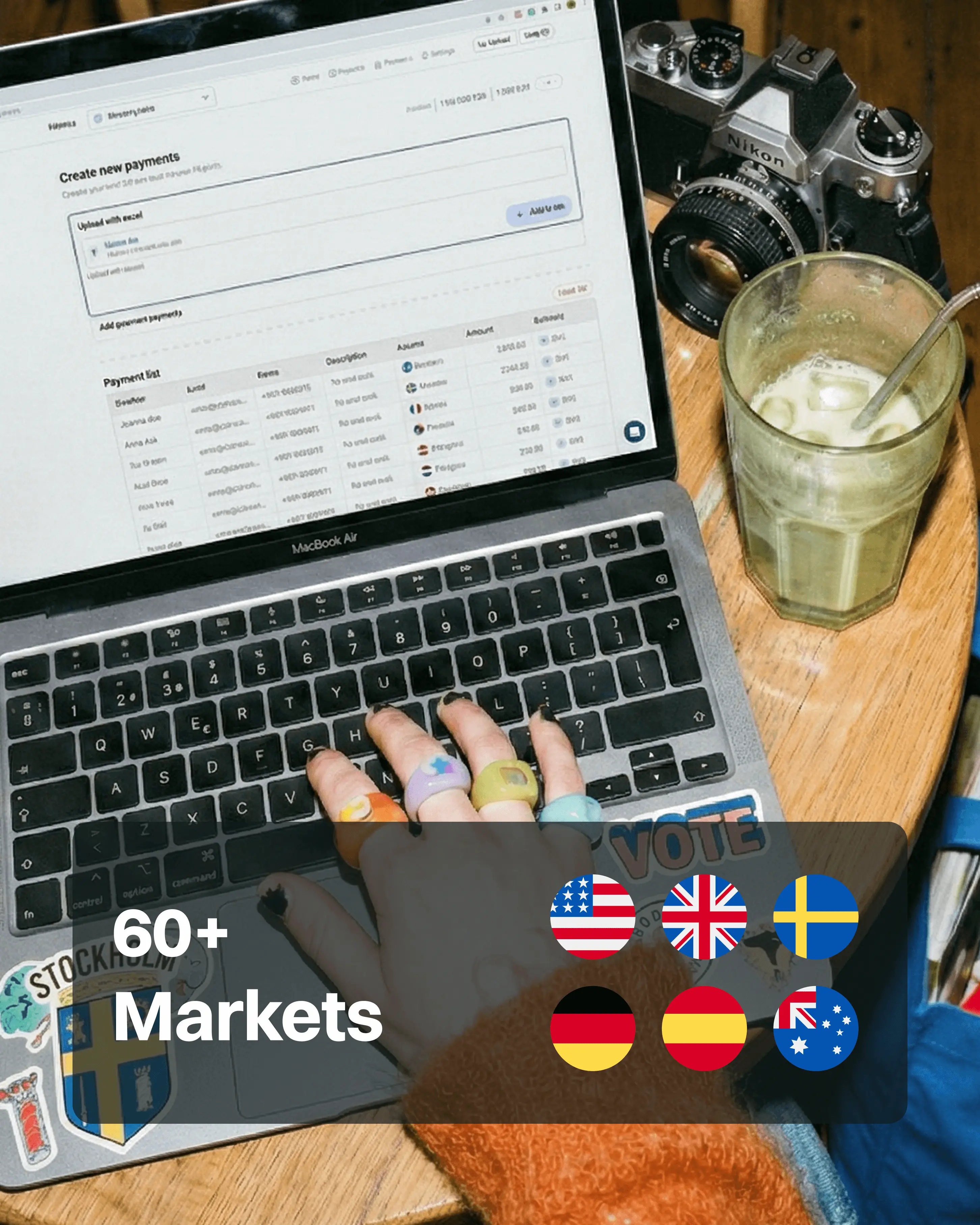 Onboard any type of creator, globally