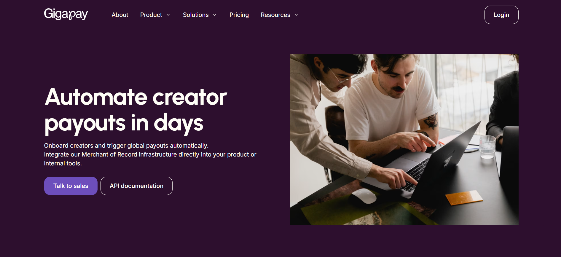 Gigapay's Automated Creator Payouts