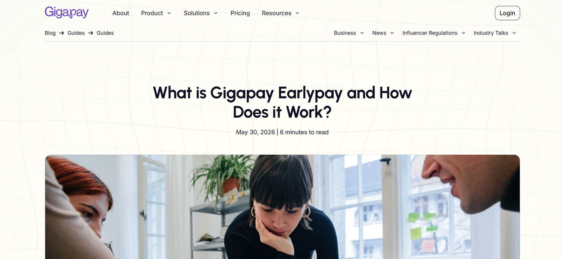 Gigapay EarlyPay