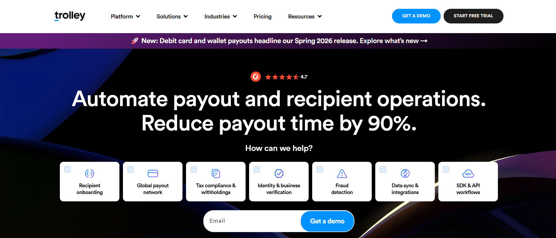 Best Payouts API for Creator Platforms