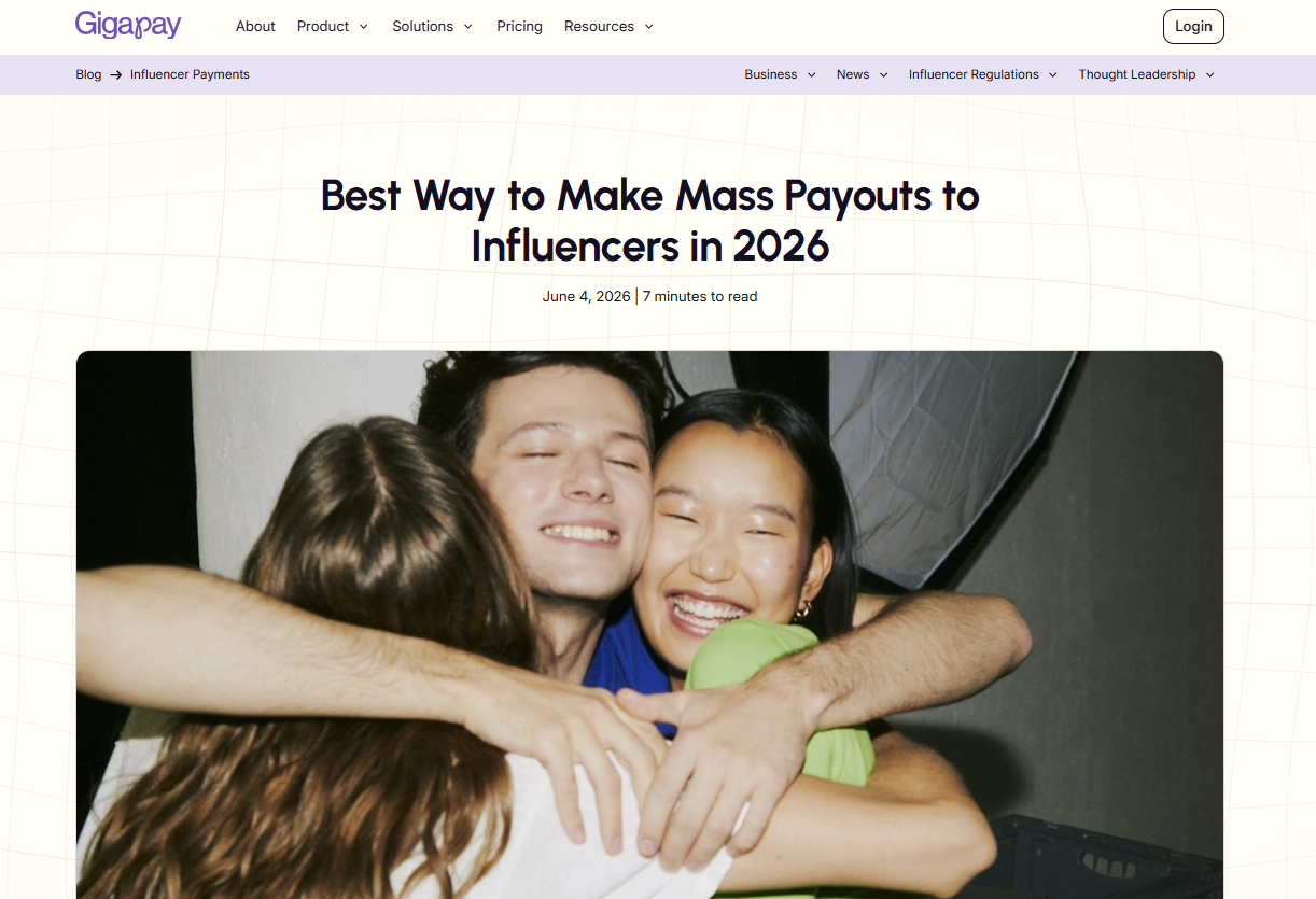 Mass Payments Are Not Compliance