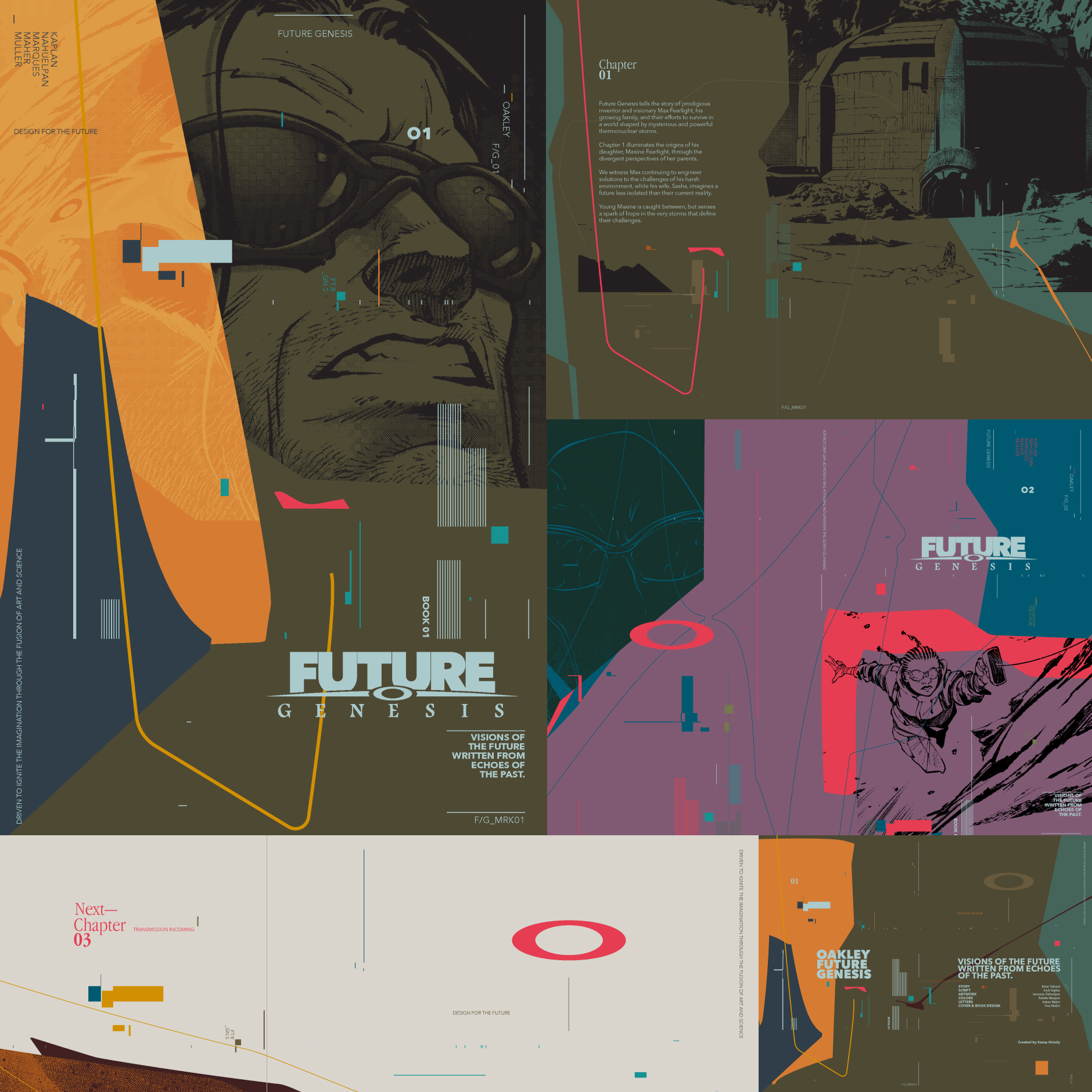 Oakley Future Genesis comic