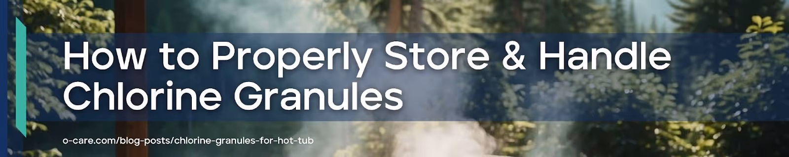 How to Properly Store & Handle Chlorine Granules