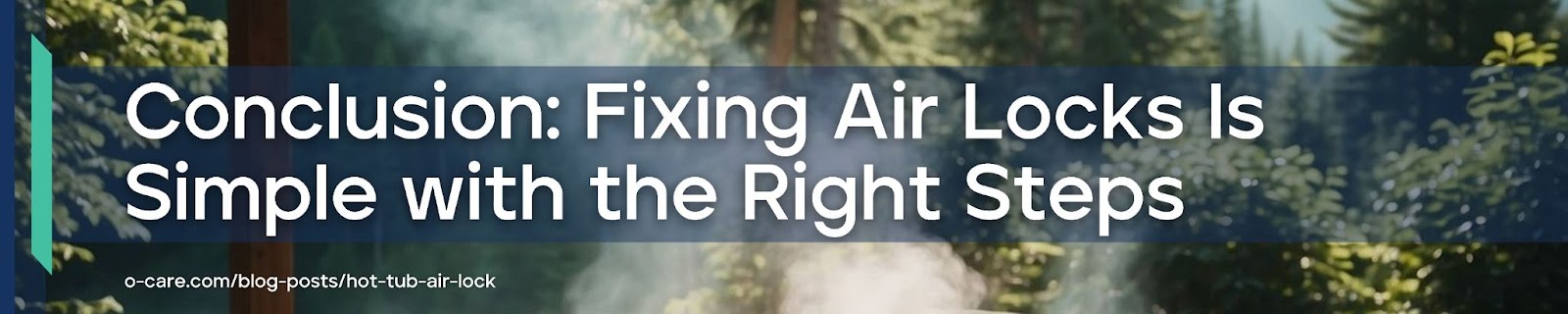 final thoughts about hot tub air locks