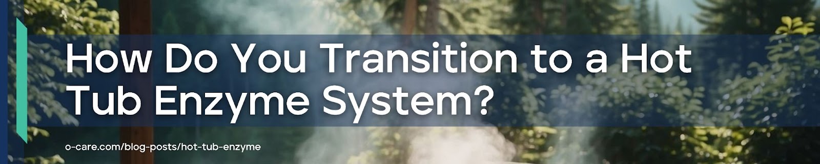 Transitioning to a spa enzyme system