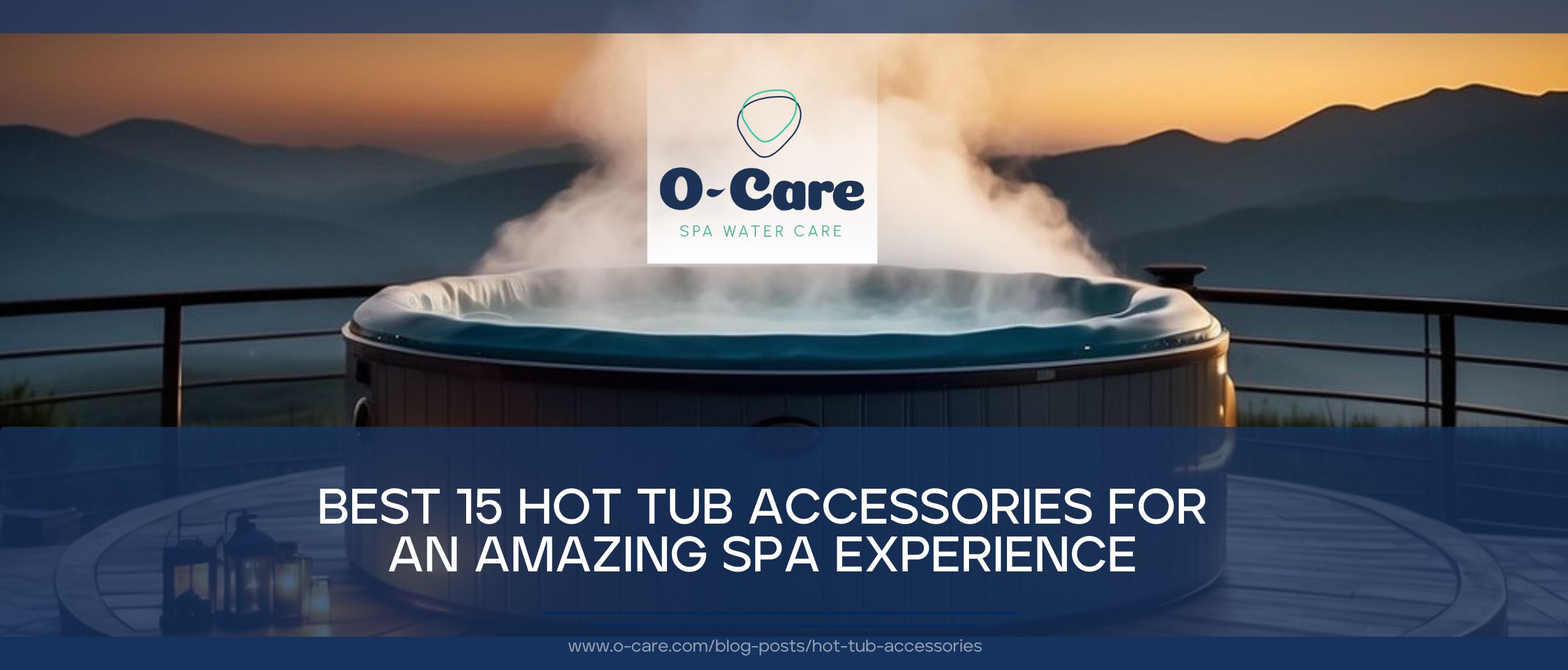 Couple standing next to their Salt Water Hot Tub