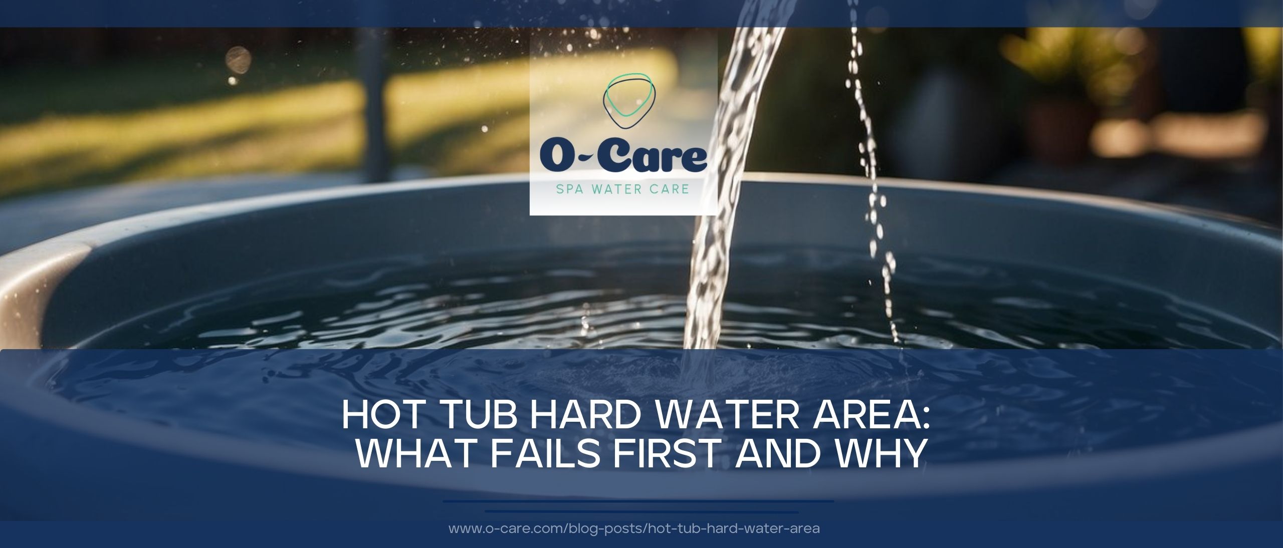 Couple standing next to their Salt Water Hot Tub