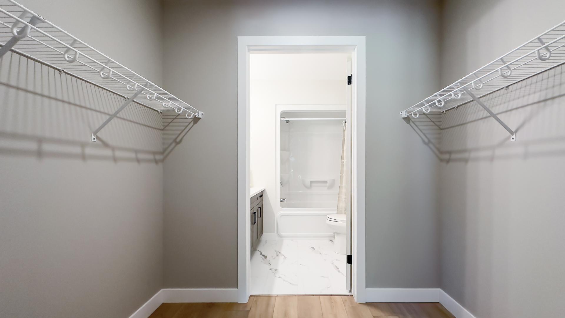 Primary Bedroom Walkthrough Closet