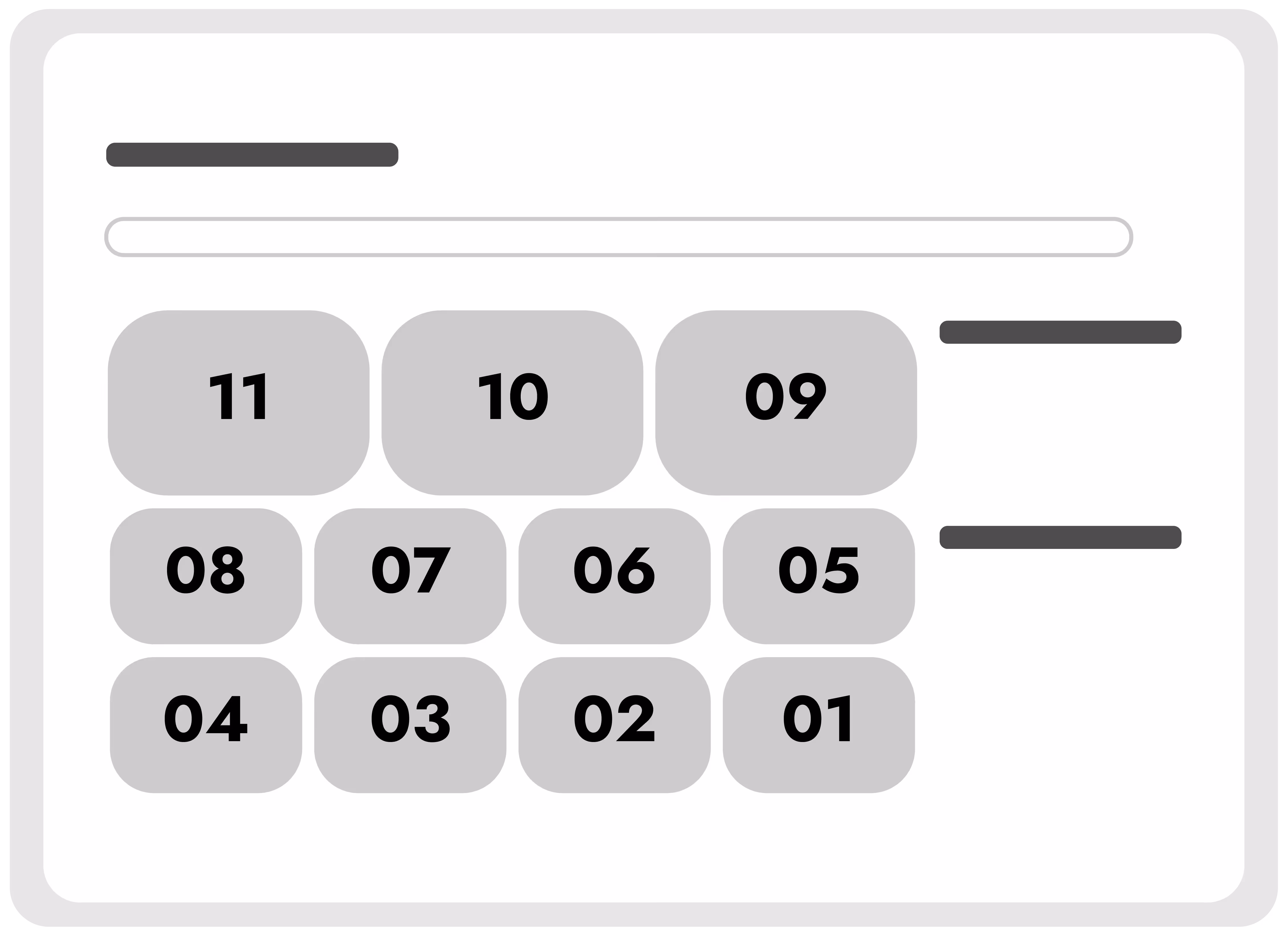 Imagem de formulario com seletor de numeros