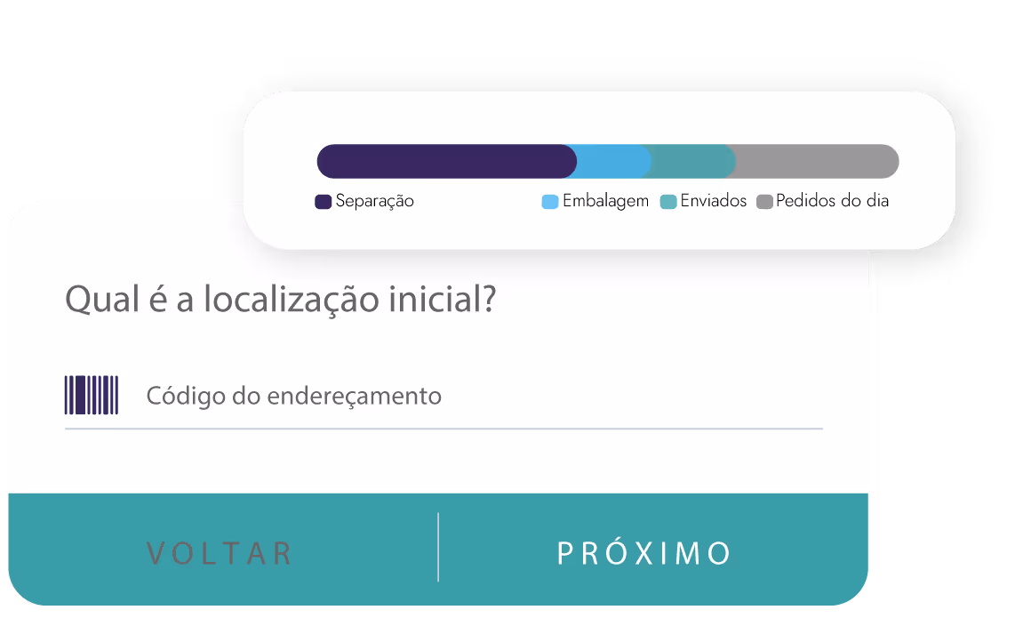 Imagem com formulário de inserir código de endereçamento