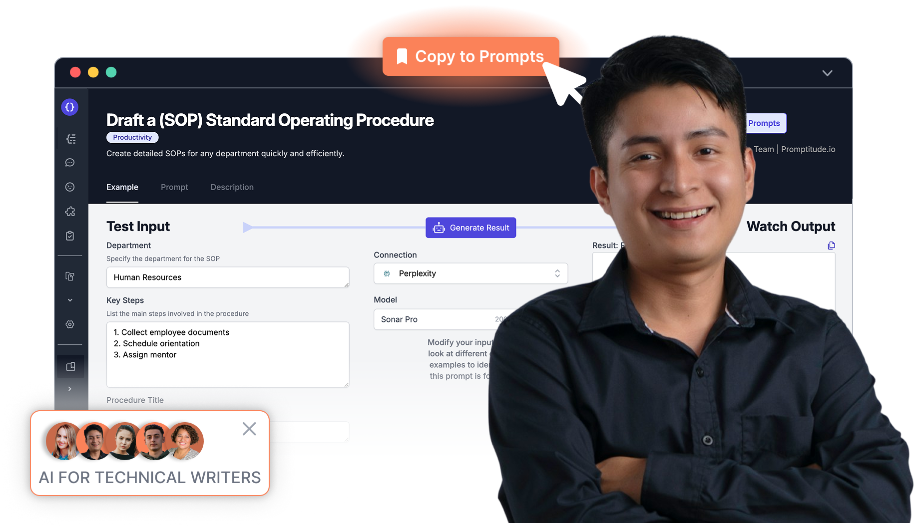 Draft a Standard Operating Procedure