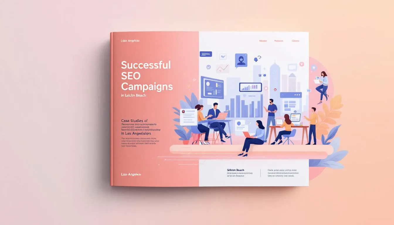 A graphic image of a book cover with the title, ‘Successful SEO Campaigns’.