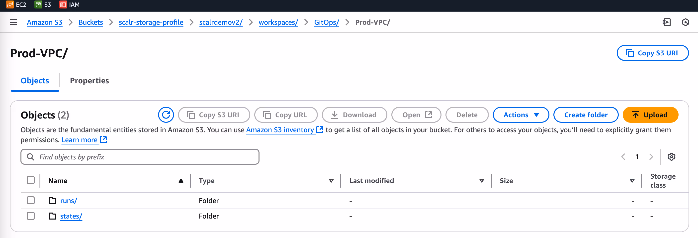Store State in an S3 Bucket