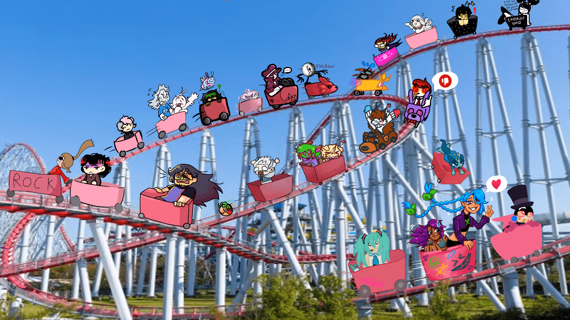 Community Event on CharacterHub - Rollercoaster