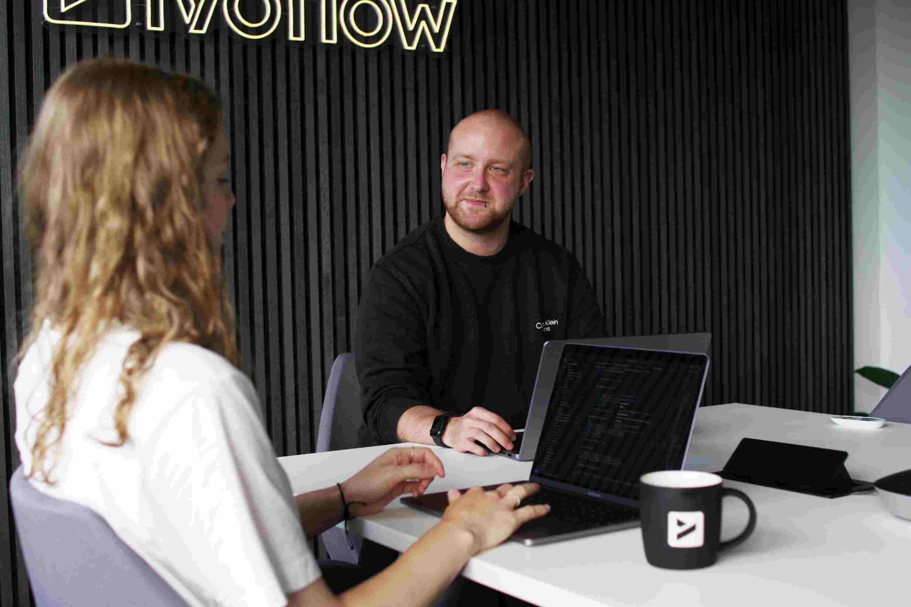 Liam Bast, software developer at ivoflow