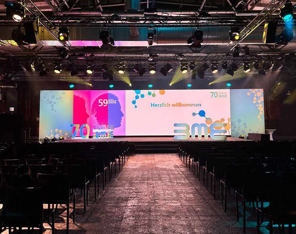 Stage at BME Symposium in Berlin 2024