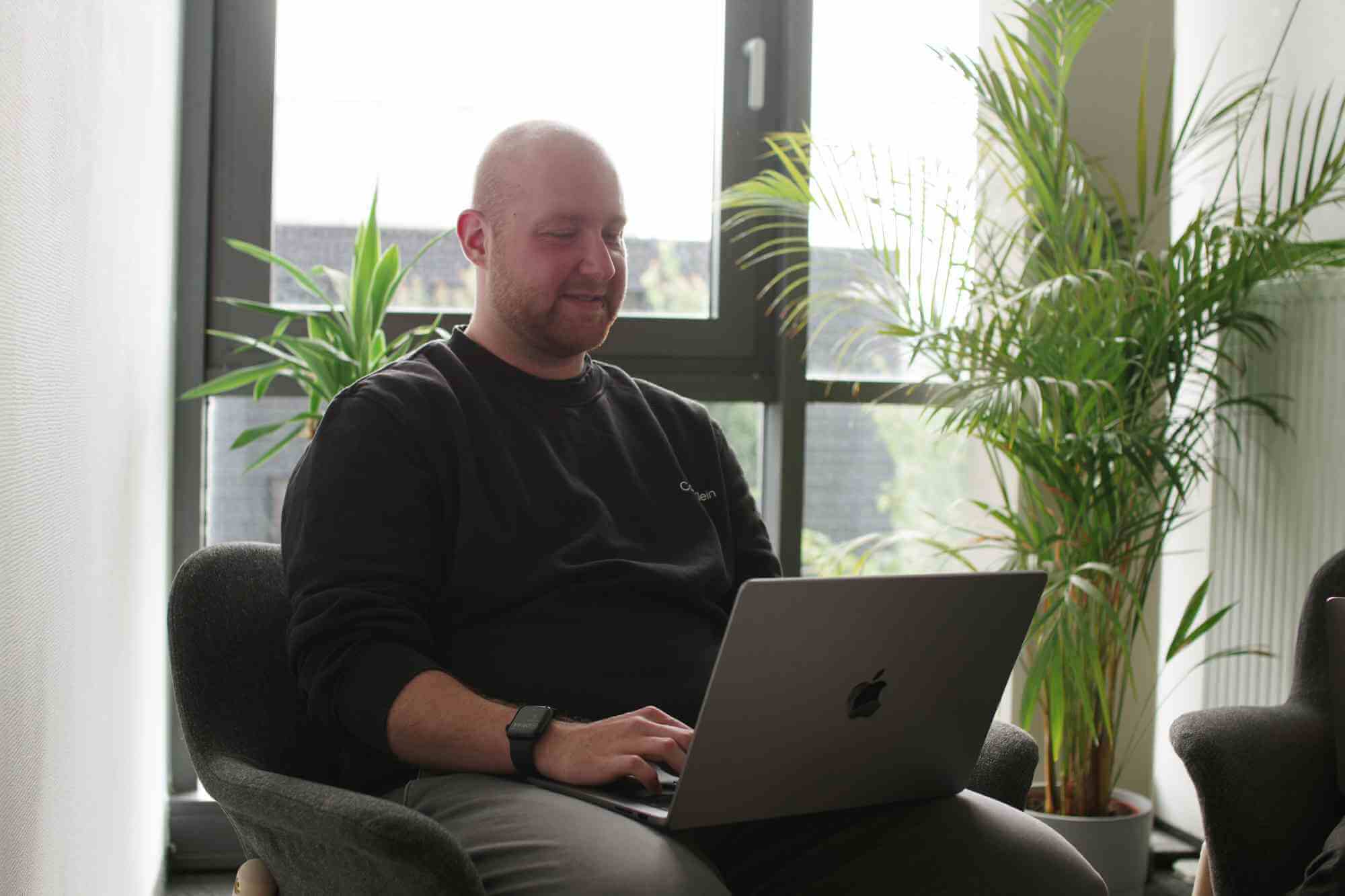 Liam Bast, software developer at ivoflow