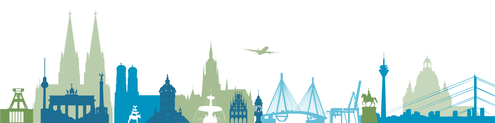 Ein Bild mit mehreren Grafiken