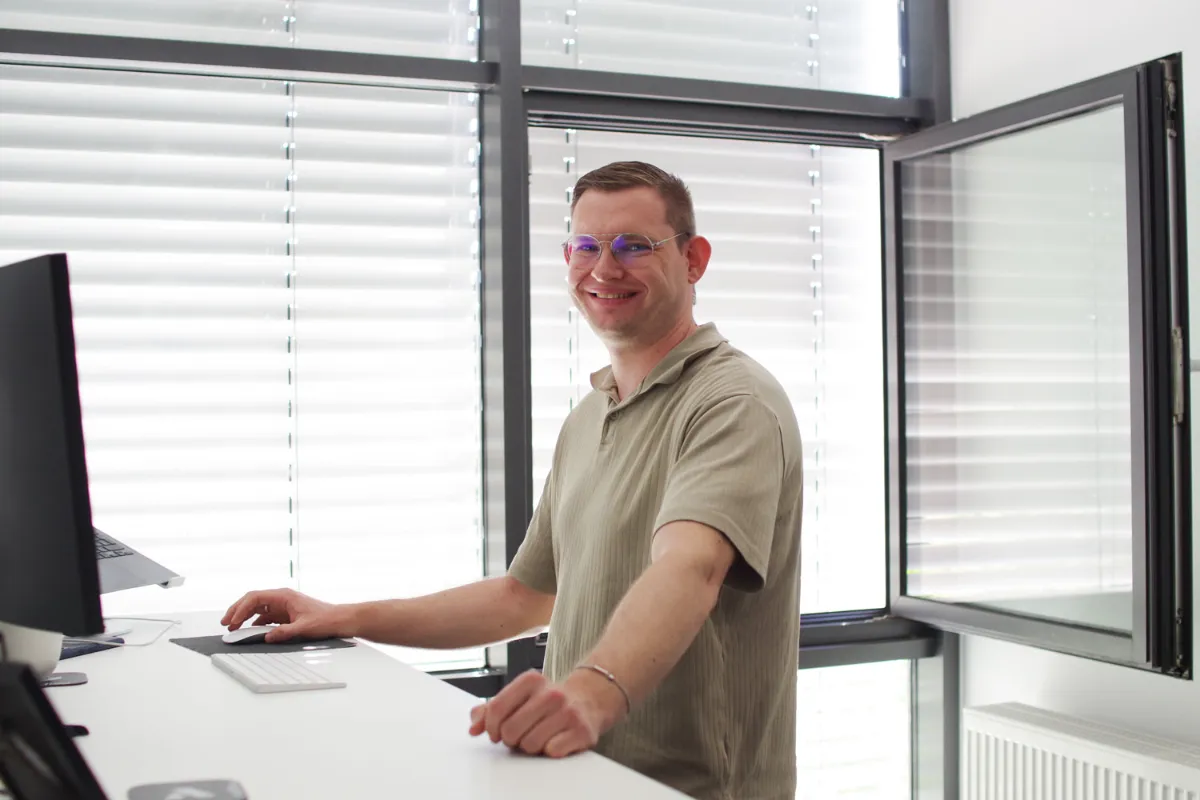 Yannick, IT-Consultant bei ivoflow