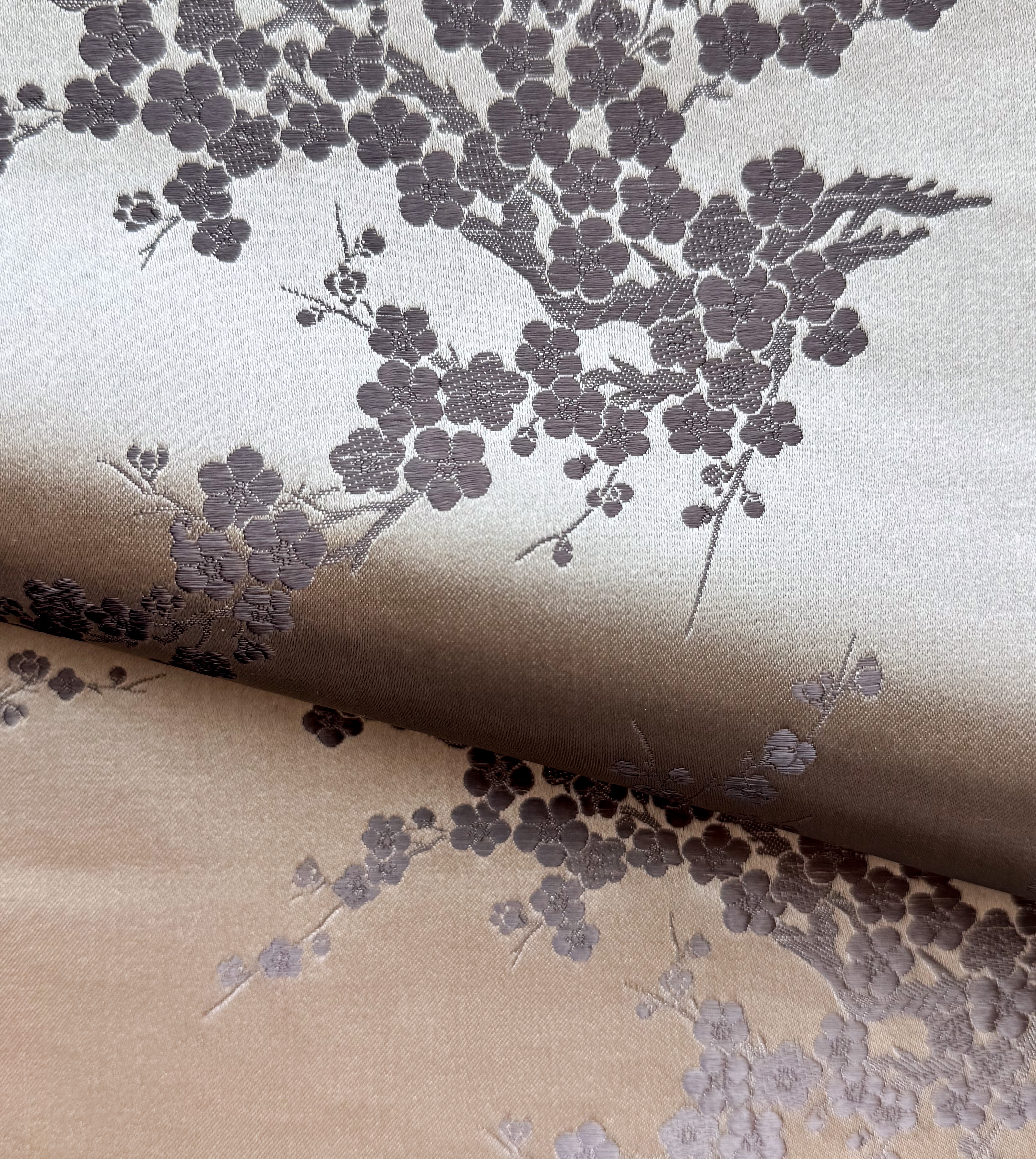 Tapestry / Brown Gold Cherry Blossom