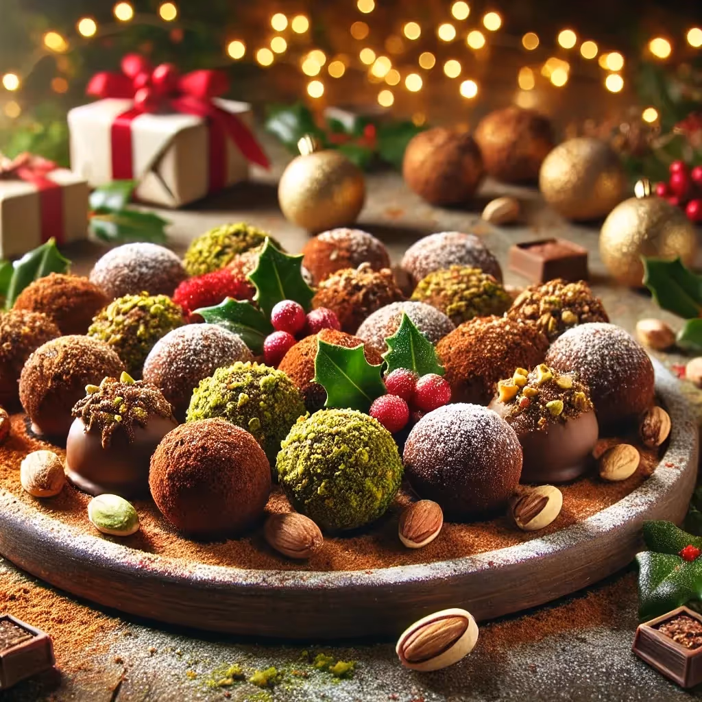 Festive Christmas Chocolate Truffles – Easy Holiday Treats