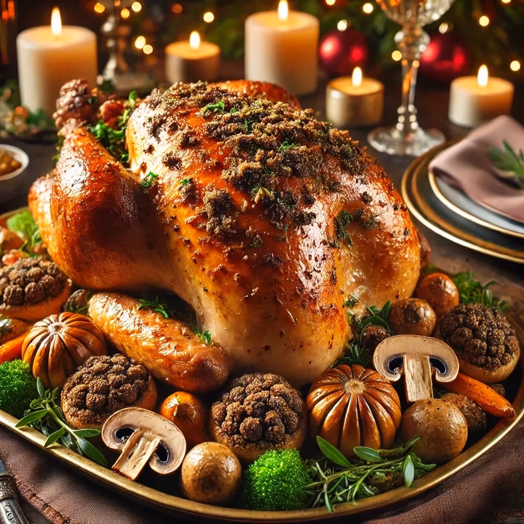 Truffle-Stuffed Roast Turkey