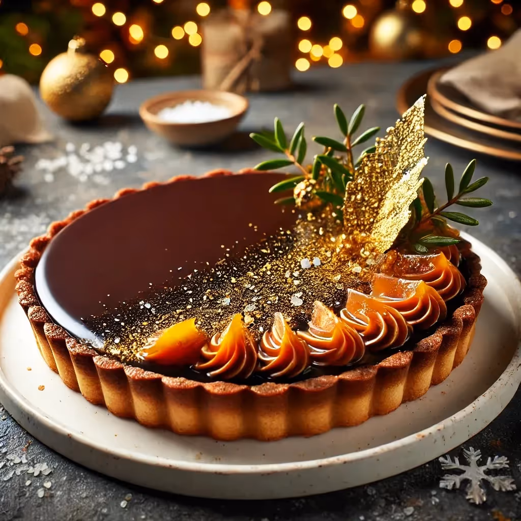 Decadent Dark Chocolate and Salted Caramel Tarte Recipe