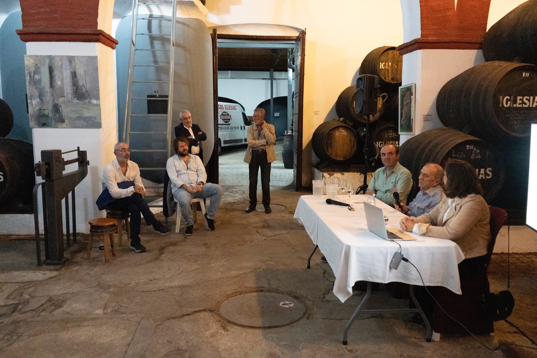 Imagen del acto de presentación de Viña Viva